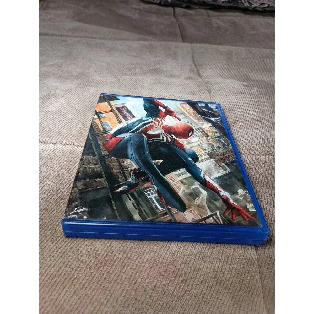 Marvel's Spider-Man PS4 PlayStation 4 2018 CIB Complete Unsure If DLC'S Work.